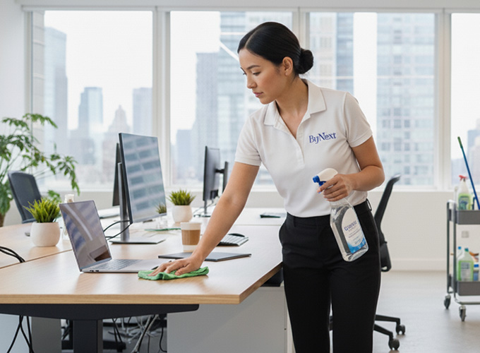 Clean, Professional Workspace ByNext